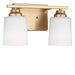 Myhouse Lighting Generation Lighting - 4420902-848 - Two Light Bath - Vinton - Satin Brass