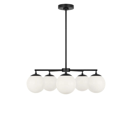Myhouse Lighting Generation Lighting - GLC1795MBK - Five Light Chandelier - Nube - Midnight Black
