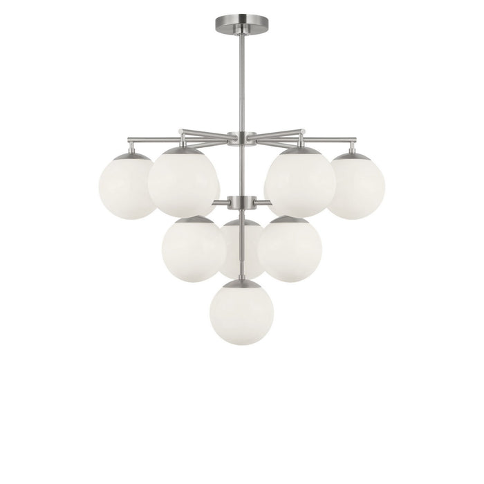Myhouse Lighting Generation Lighting - GLC18010BNE - Ten Light Chandelier - Nube - Brushed Nickel