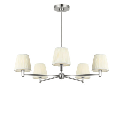 Myhouse Lighting Generation Lighting - GLC1865BNE - Five Light Chandelier - Vilera - Brushed Nickel