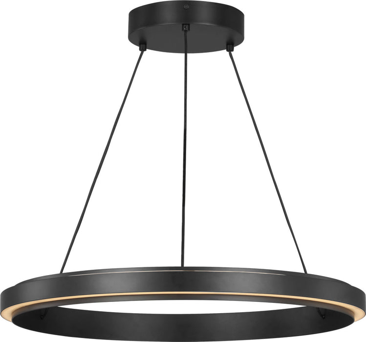 Myhouse Lighting Generation Lighting - GLC1891MBK - LED Chandelier - Aro - Midnight Black