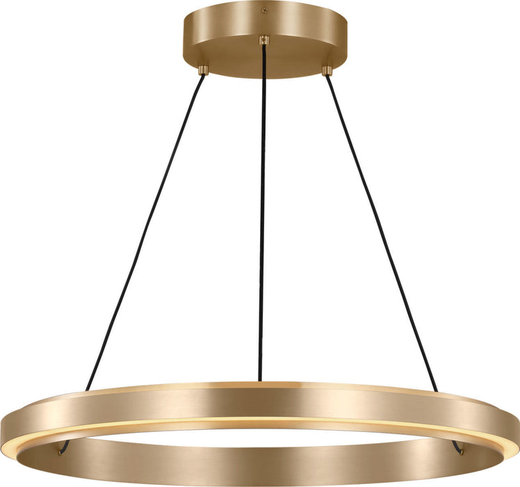 Myhouse Lighting Generation Lighting - GLC1891SB - LED Chandelier - Aro - Satin Brass