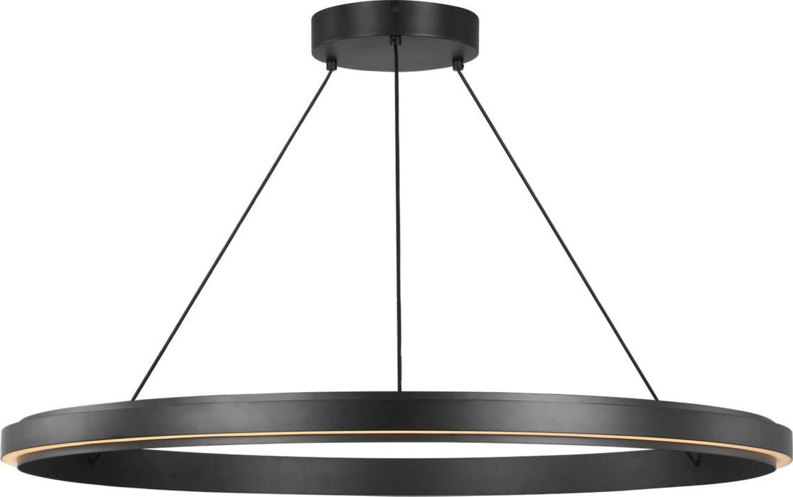 Myhouse Lighting Generation Lighting - GLC1901MBK - LED Chandelier - Aro - Midnight Black