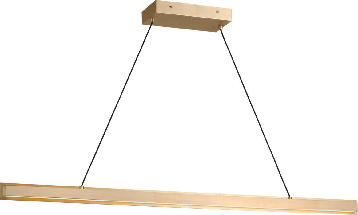 Myhouse Lighting Generation Lighting - GLC1911SB - Linear Chandelier - Aro - Satin Brass