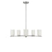 Myhouse Lighting Generation Lighting - GLC1935BNE - Five Light Chandelier - Neblina - Brushed Nickel