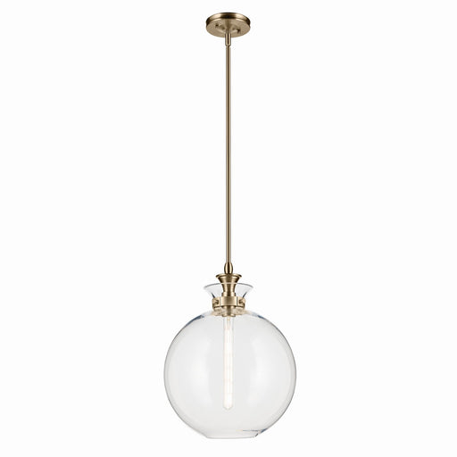 Myhouse Lighting Kichler - 52779CPZCLR - One Light Pendant - Laria - Champagne Bronze