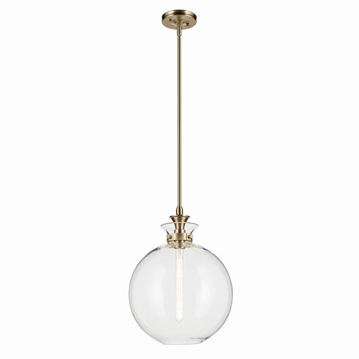 Myhouse Lighting Kichler - 52779CPZCLR - One Light Pendant - Laria - Champagne Bronze