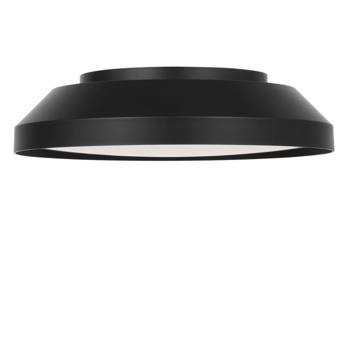 Myhouse Lighting Generation Lighting - GLF1981MBK - LED Flush Mount - Nevado - Midnight Black