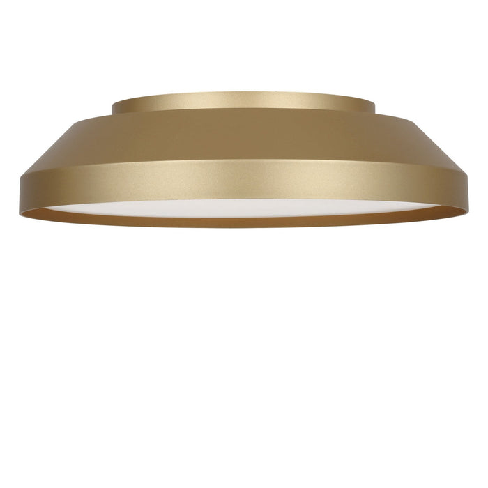 Myhouse Lighting Generation Lighting - GLF1981MSB - LED Flush Mount - Nevado - Satin Brass