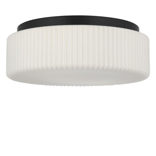 Myhouse Lighting Generation Lighting - GLF1992MBKE - Two Light Flush Mount - Axira - Midnight Black