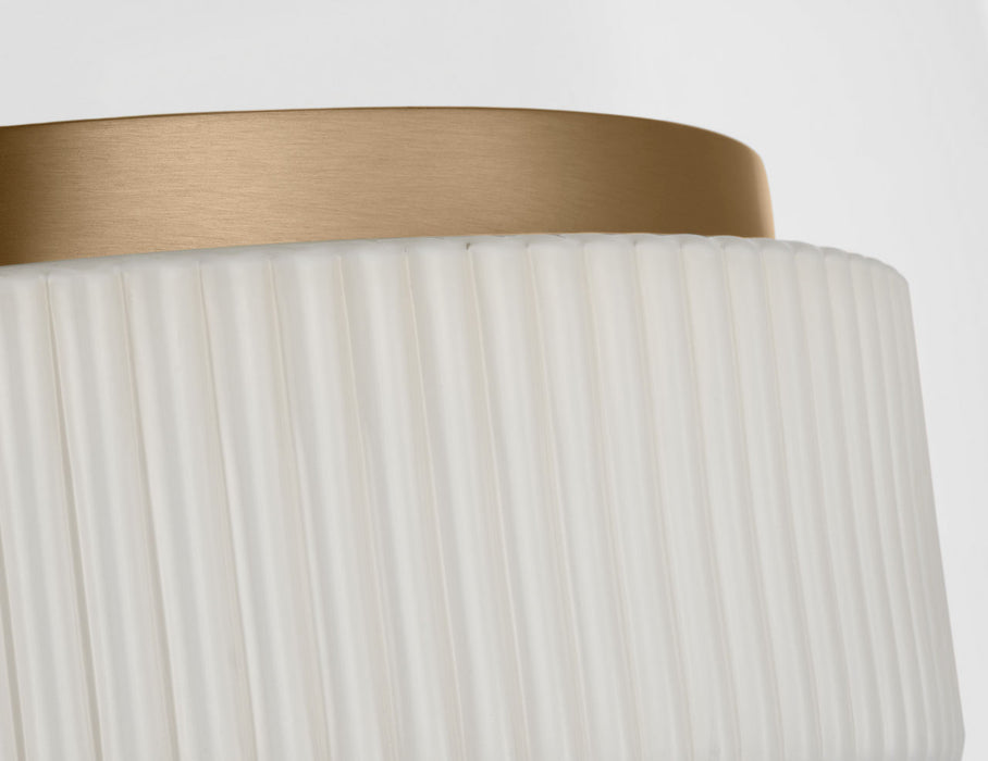 Myhouse Lighting Generation Lighting - GLF1992SB - Two Light Flush Mount - Axira - Satin Brass