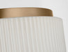 Myhouse Lighting Generation Lighting - GLF1992SB - Two Light Flush Mount - Axira - Satin Brass