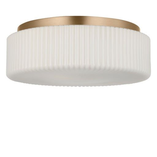 Myhouse Lighting Generation Lighting - GLF1992SBE - Two Light Flush Mount - Axira - Satin Brass