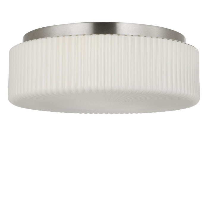 Myhouse Lighting Generation Lighting - GLF1992BNE - Two Light Flush Mount - Axira - Brushed Nickel