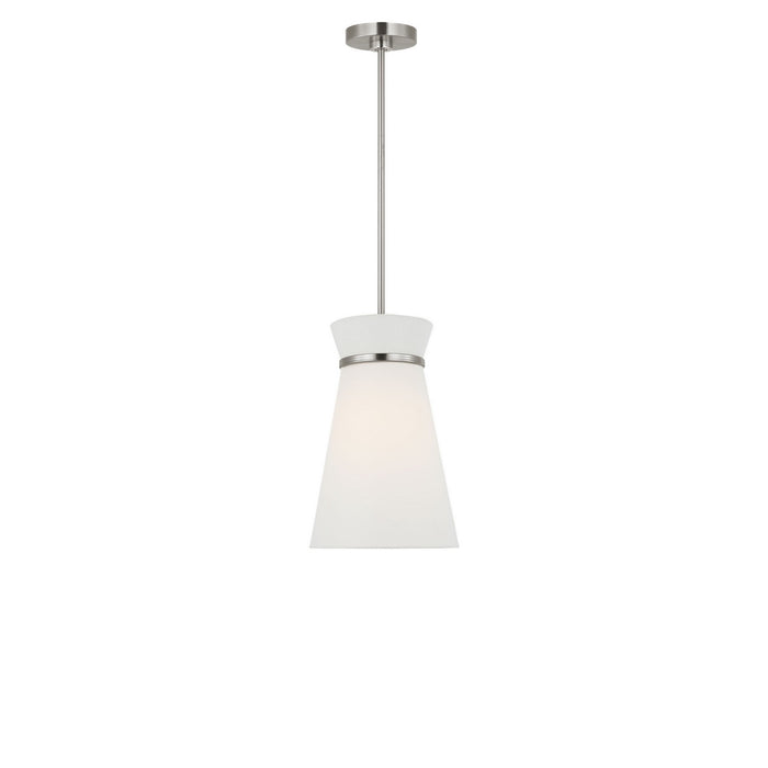Myhouse Lighting Generation Lighting - GLP1751BN - One Light Pendant - Fynn - Brushed Nickel