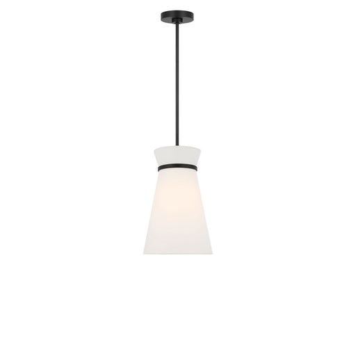 Myhouse Lighting Generation Lighting - GLP1751MBK - One Light Pendant - Fynn - Midnight Black