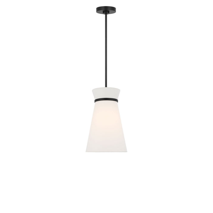 Myhouse Lighting Generation Lighting - GLP1751MBK - One Light Pendant - Fynn - Midnight Black
