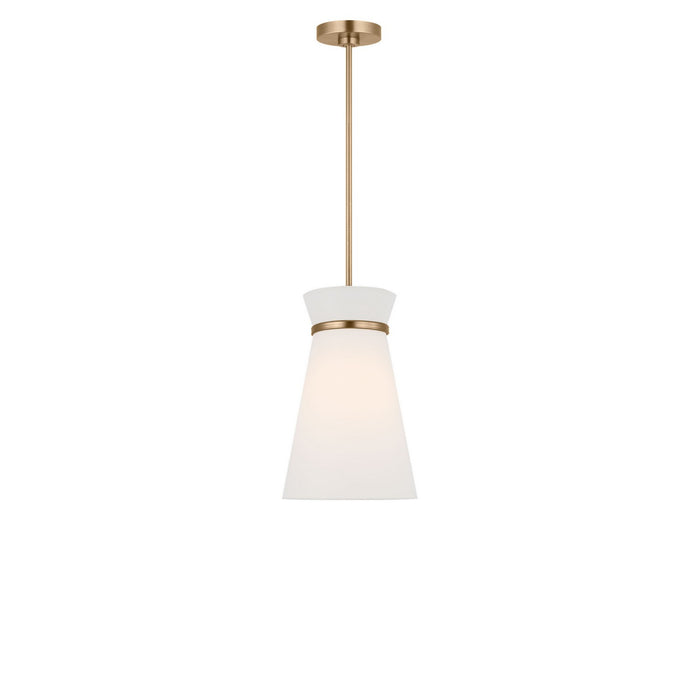 Myhouse Lighting Generation Lighting - GLP1751SBE - One Light Pendant - Fynn - Satin Brass