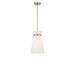 Myhouse Lighting Generation Lighting - GLP1751SBE - One Light Pendant - Fynn - Satin Brass