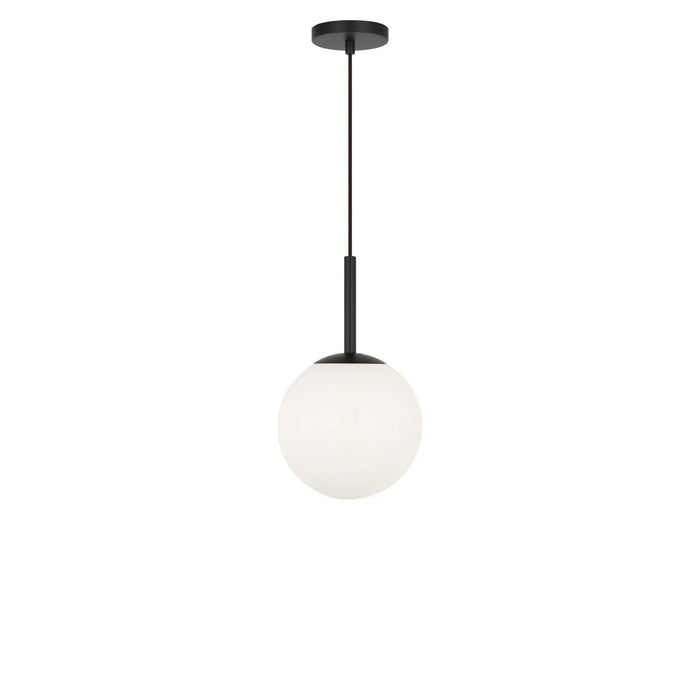 Myhouse Lighting Generation Lighting - GLP1821MBK - One Light Pendant - Nube - Midnight Black