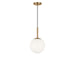 Myhouse Lighting Generation Lighting - GLP1821SB - One Light Pendant - Nube - Satin Brass