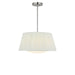 Myhouse Lighting Generation Lighting - GLP1873BNE - Three Light Pendant - Vilera - Brushed Nickel