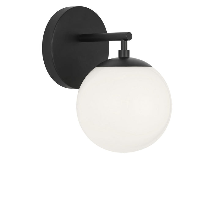 Myhouse Lighting Generation Lighting - GLV1831MBK - One Light Vanity - Nube - Midnight Black