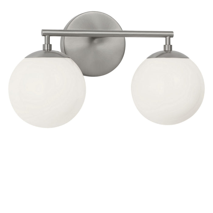 Myhouse Lighting Generation Lighting - GLV1842BN - Two Light Vanity - Nube - Brushed Nickel
