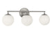 Myhouse Lighting Generation Lighting - GLV1853BN - Three Light Vanity - Nube - Brushed Nickel