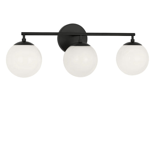 Myhouse Lighting Generation Lighting - GLV1853MBK - Three Light Vanity - Nube - Midnight Black