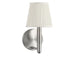 Myhouse Lighting Generation Lighting - GLW1881BN - One Light Wall Sconce - Vilera - Brushed Nickel