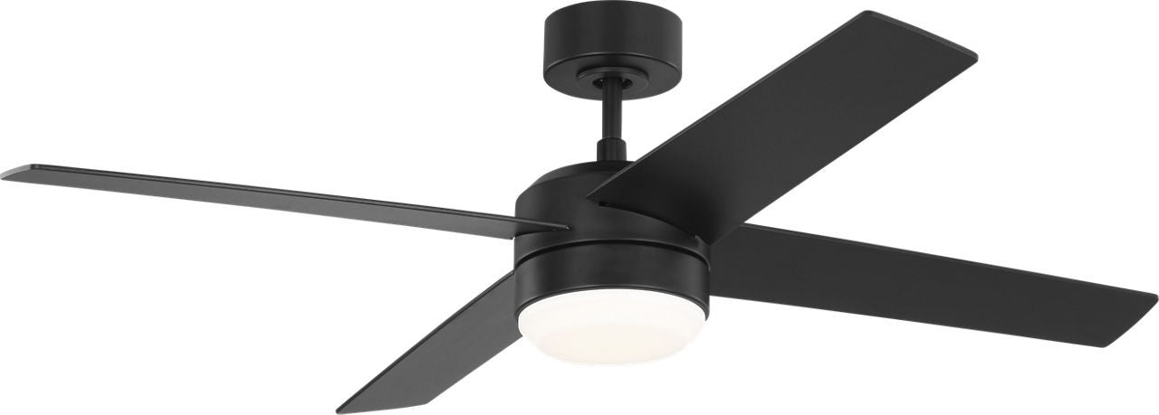 Myhouse Lighting Generation Lighting - 4LNIR52MBKAWD - 52" Ceiling Fan - Loni - Midnight Black