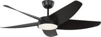 Myhouse Lighting Generation Lighting - 5ARKSM52MBKD - 52" Ceiling Fan - Arkdale - Midnight Black