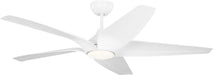 Myhouse Lighting Generation Lighting - 5DLWCSM56RZWD - 56" Ceiling Fan - Dellwood - Matte White