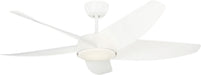 Myhouse Lighting Generation Lighting - 5ARKSM52RZWD - 52" Ceiling Fan - Arkdale - Matte White