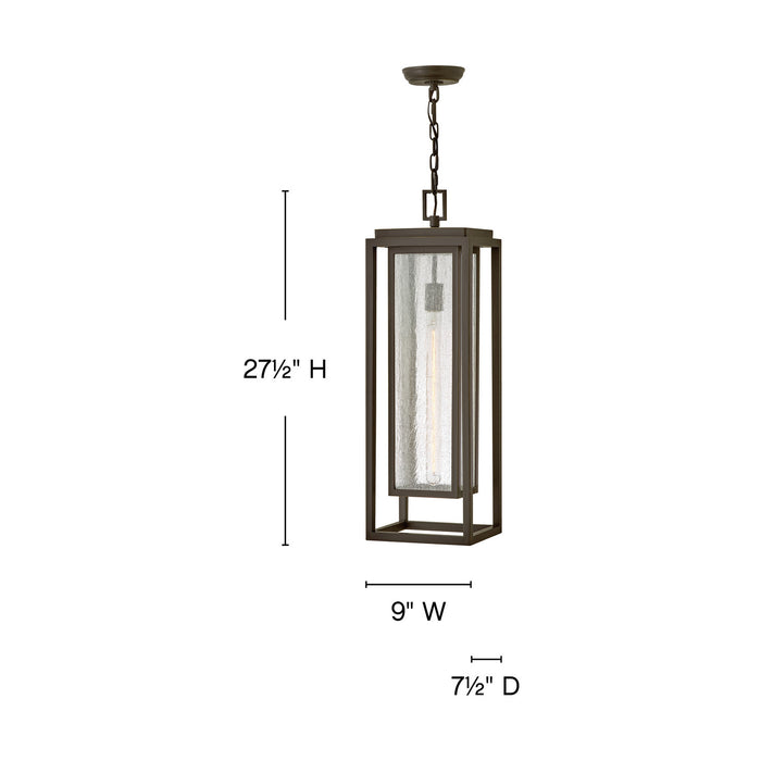 Myhouse Lighting Hinkley - 1006OZ - LED Hanging Lantern - Republic - Oil Rubbed Bronze