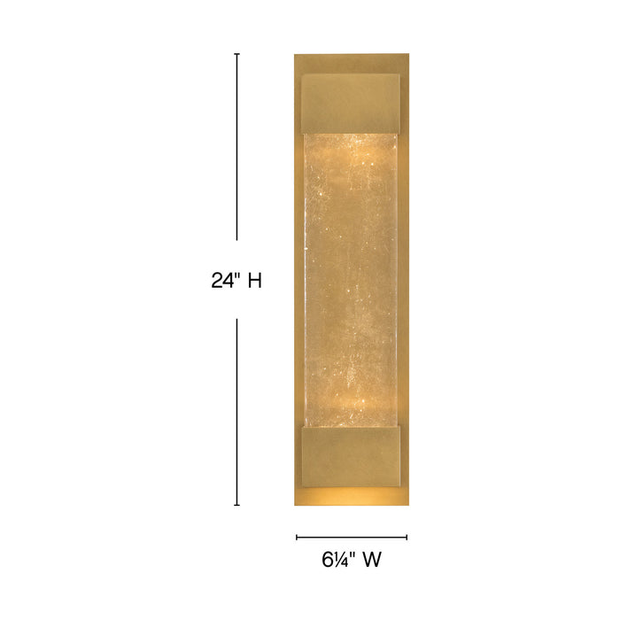 Myhouse Lighting Hinkley - 10595HB - LED Wall Sconce - Rune - Heritage Brass