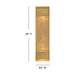 Myhouse Lighting Hinkley - 10595HB - LED Wall Sconce - Rune - Heritage Brass