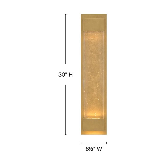 Myhouse Lighting Hinkley - 10599HB - LED Wall Sconce - Rune - Heritage Brass