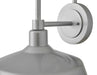 Myhouse Lighting Hinkley - 12075AL - LEDWall Mount Barn Light - Forge - Antique Brushed Aluminum