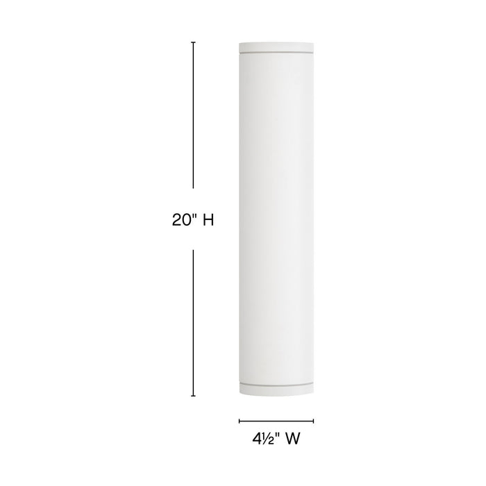 Myhouse Lighting Hinkley - 13598TW-LL - LED Wall Mount - Silo - Textured White