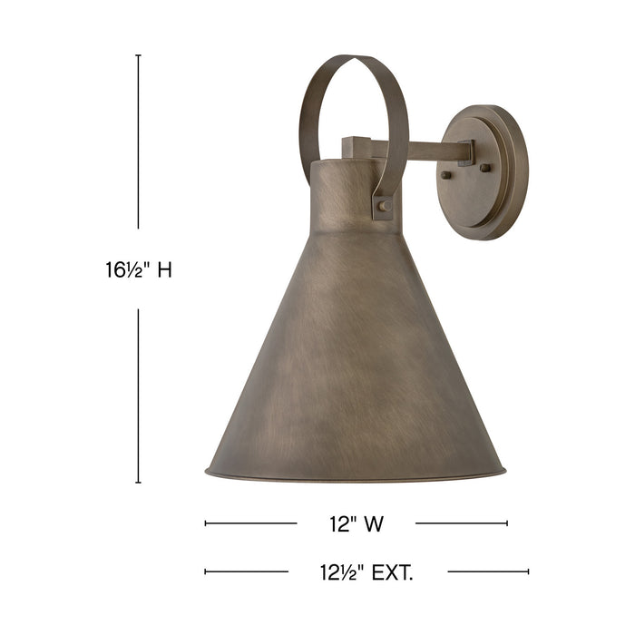 Myhouse Lighting Hinkley - 18874BU-LL - LED Wall Mount - Winnie - Burnished Bronze