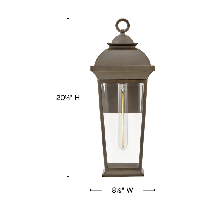Myhouse Lighting Hinkley - 19690BLB - LED Wall Mount - Hawthorne - Blackened Brass