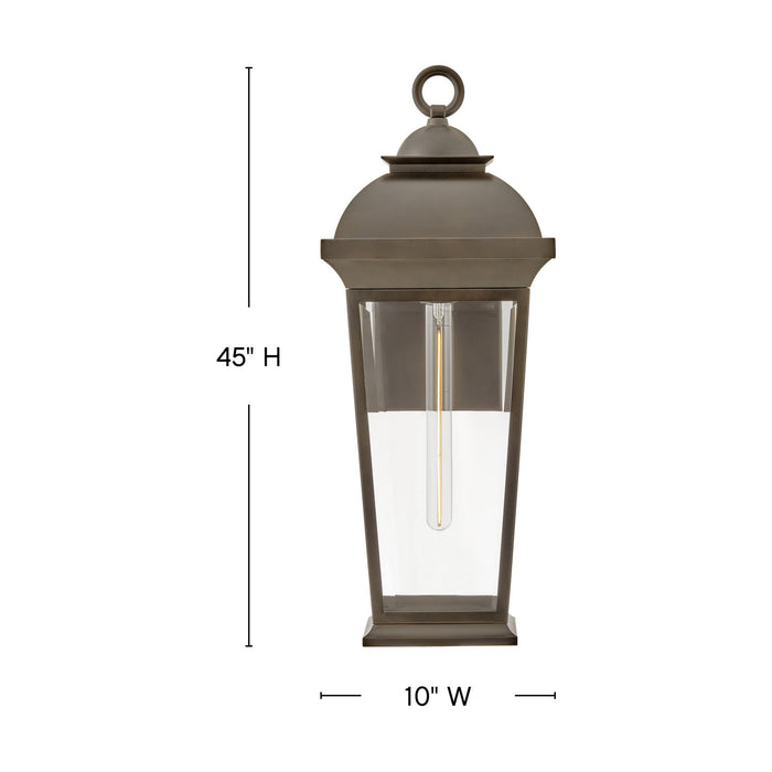 Myhouse Lighting Hinkley - 19694BLB - LED Wall Mount - Hawthorne - Blackened Brass