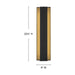 Myhouse Lighting Hinkley - 27584BK - LED Wall Sconce - Strata - Black