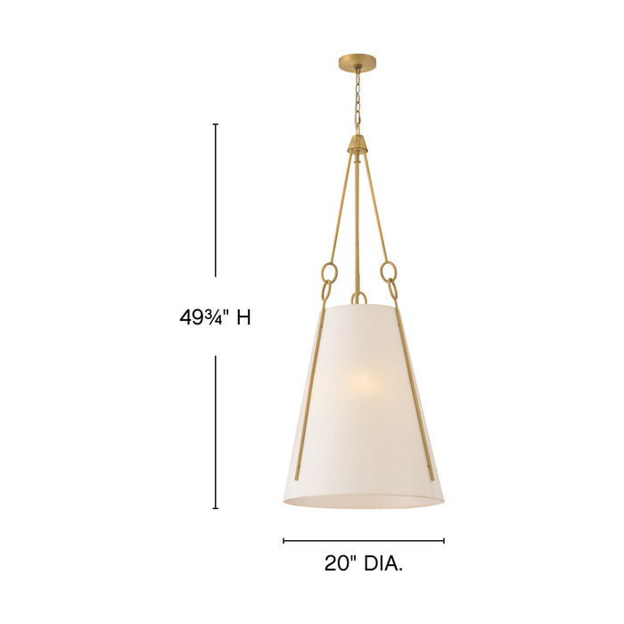 Myhouse Lighting Hinkley - 45024LDB - LED Pendant - Danvers - Lacquered Dark Brass