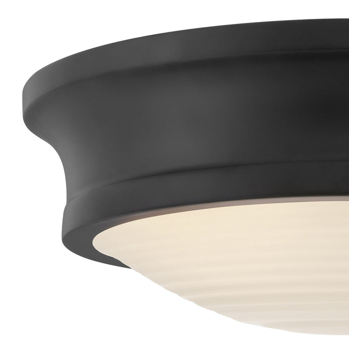 Myhouse Lighting Hinkley - 45123BK - LED Flush Mount - Ellis - Black
