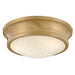 Myhouse Lighting Hinkley - 45123HB - LED Flush Mount - Ellis - Heritage Brass