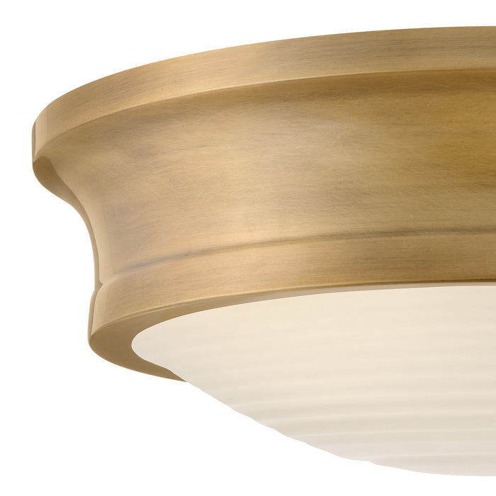 Myhouse Lighting Hinkley - 45123HB - LED Flush Mount - Ellis - Heritage Brass