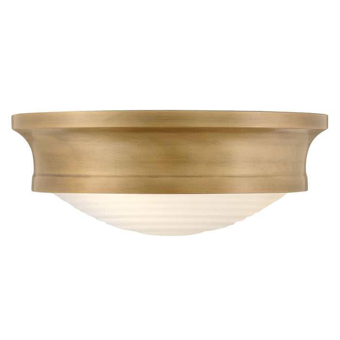 Myhouse Lighting Hinkley - 45123HB - LED Flush Mount - Ellis - Heritage Brass
